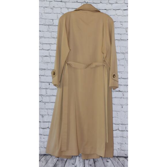 Fleurette Neiman Marcus Custom Tailored Double Breasted Long Wool Coat - Picture 2 of 10